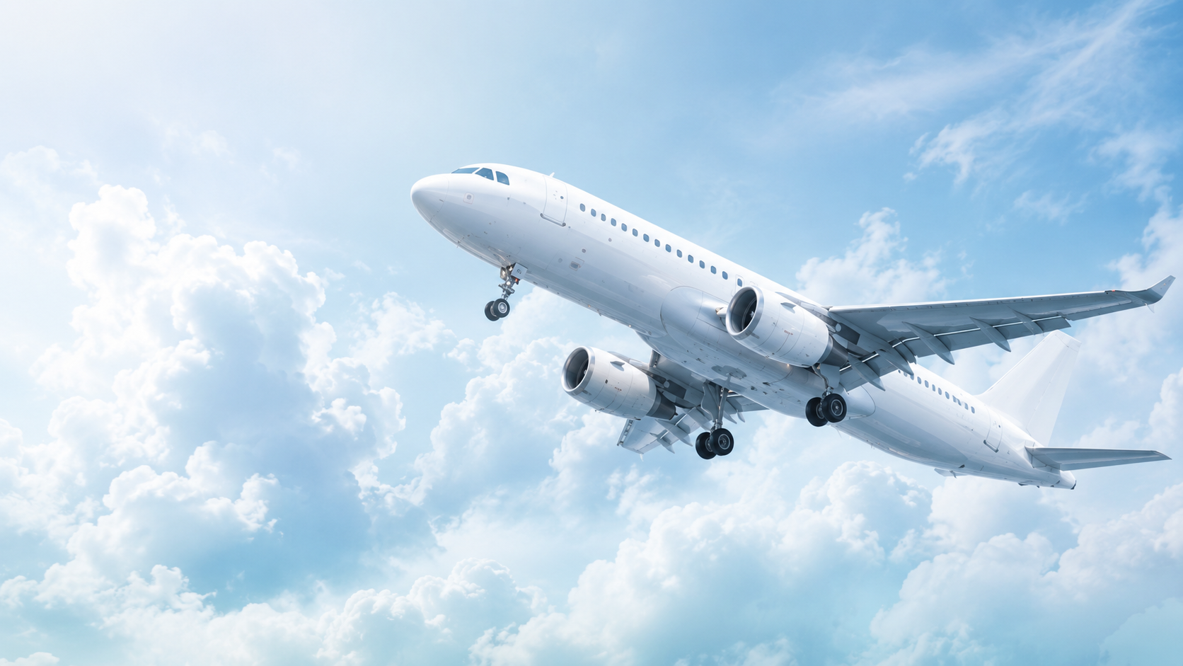Aircraft in flight